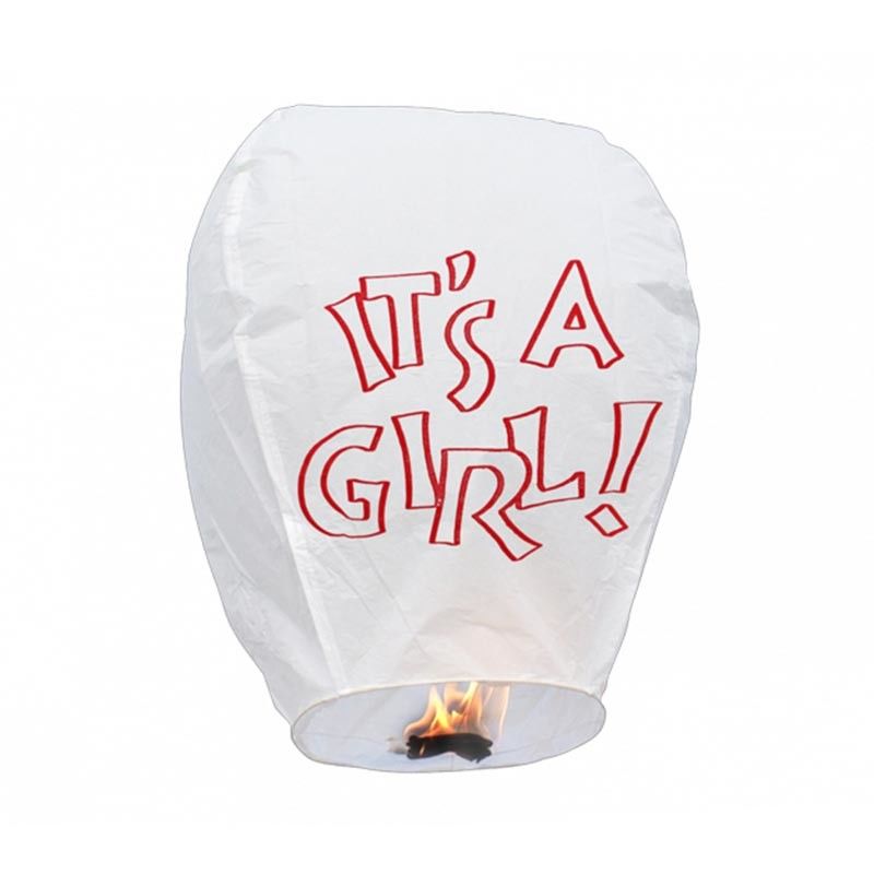 Rice Paper Candle Flying Wish Lanterns For Holidays